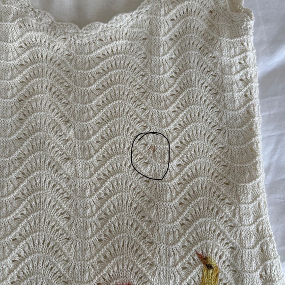 Cara Cara Cream Floral Midi Dress - Picture 4 of 8